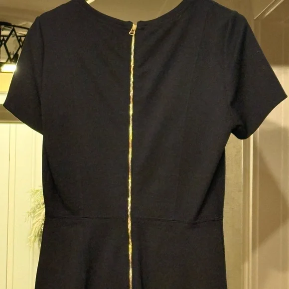 Club Monaco Navy Dress with Black Hem - Picture 5 of 7